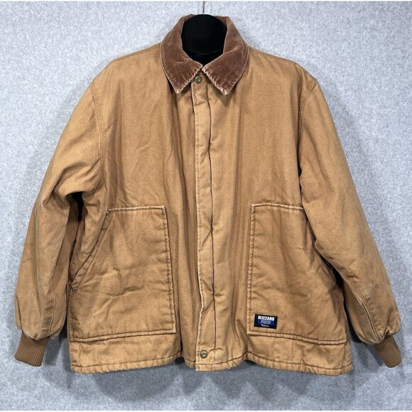 Walls Blizzard Jacket Men’s 2 XL Barn Coat Work Cotton Canvas Rugged Insulated - Picture 1 of 15